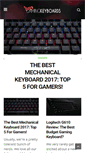 Mobile Screenshot of gaming-keyboard.com