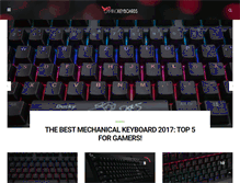 Tablet Screenshot of gaming-keyboard.com
